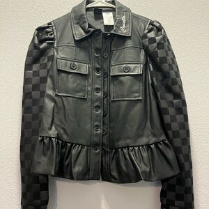 NWT Cruella De Vil Jacket Her Universe Women's size XS Glam‎ Rock